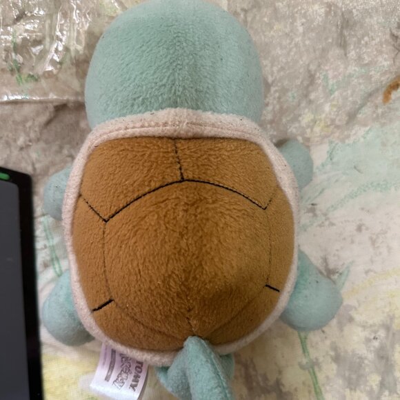 Pokemon Squirtle 7" Plush Stuffed Animal Tomy Nintendo - Picture 2 of 4